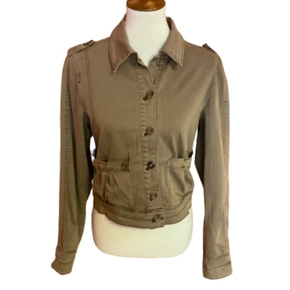 Anthropologie Jackets & Blazers - Hei Hei Anthropologie earthy utility jacket